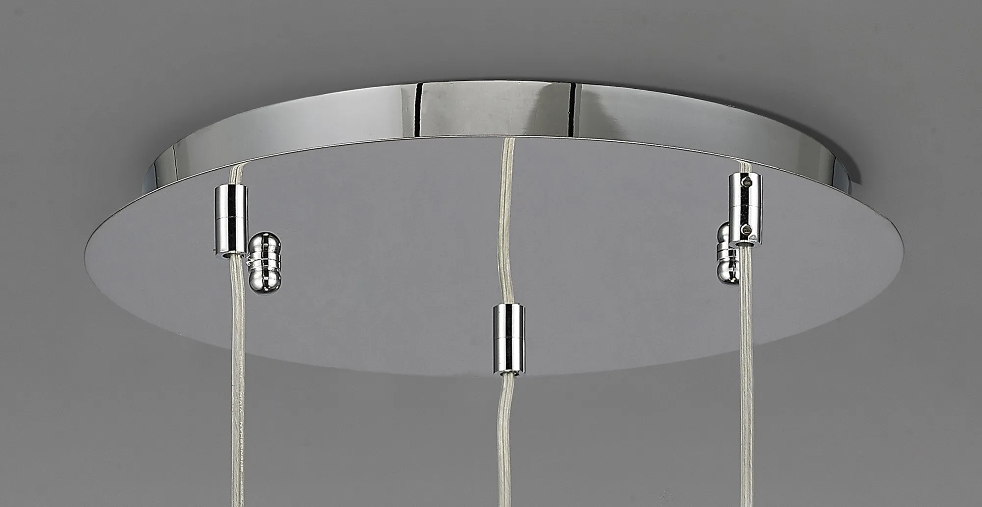 Camden Polished Chrome Crystal Ceiling Lights Diyas Multiple Crystal Pendants